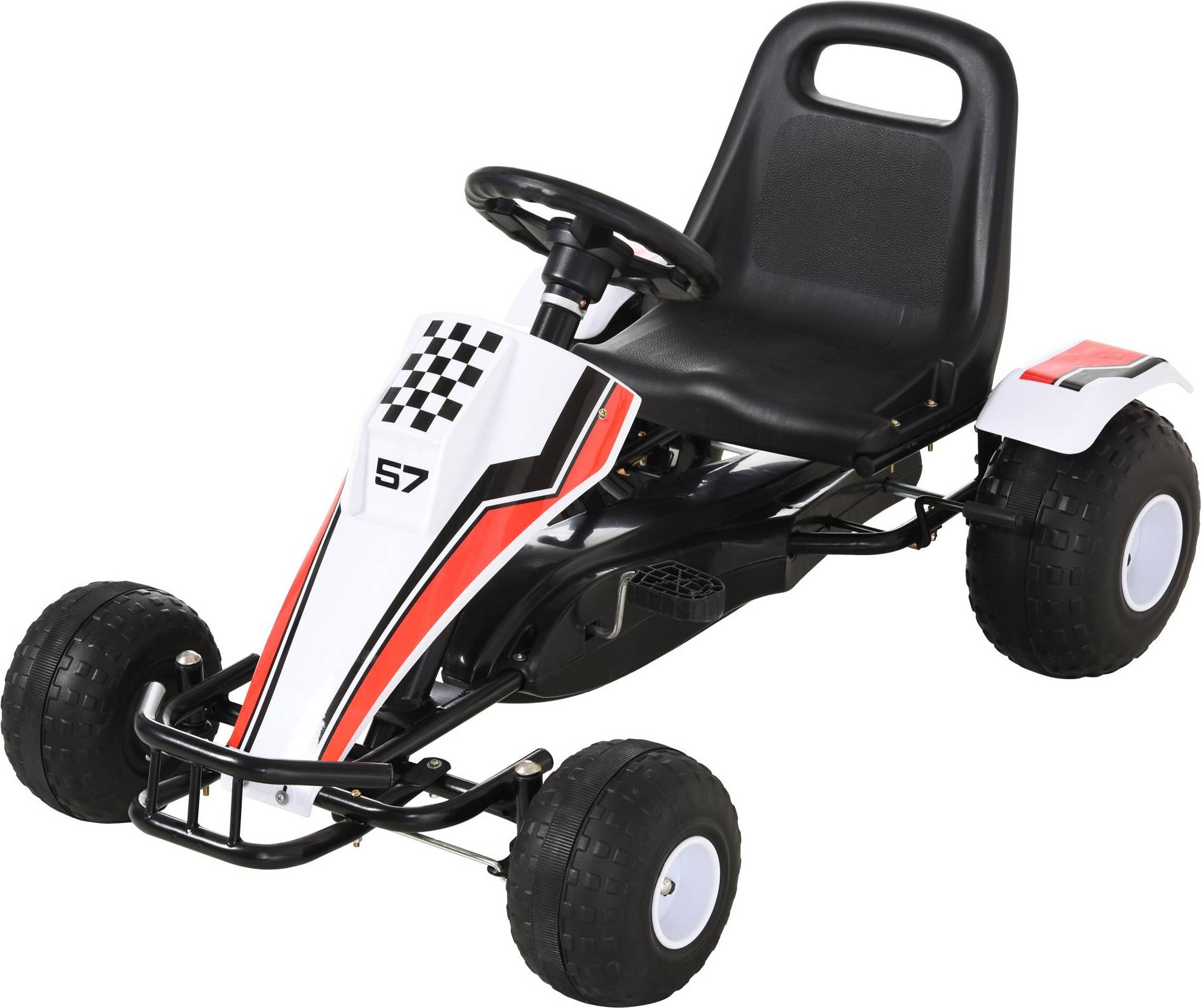 Homcom Children Pedal Go Kart Kids Ride On Racer