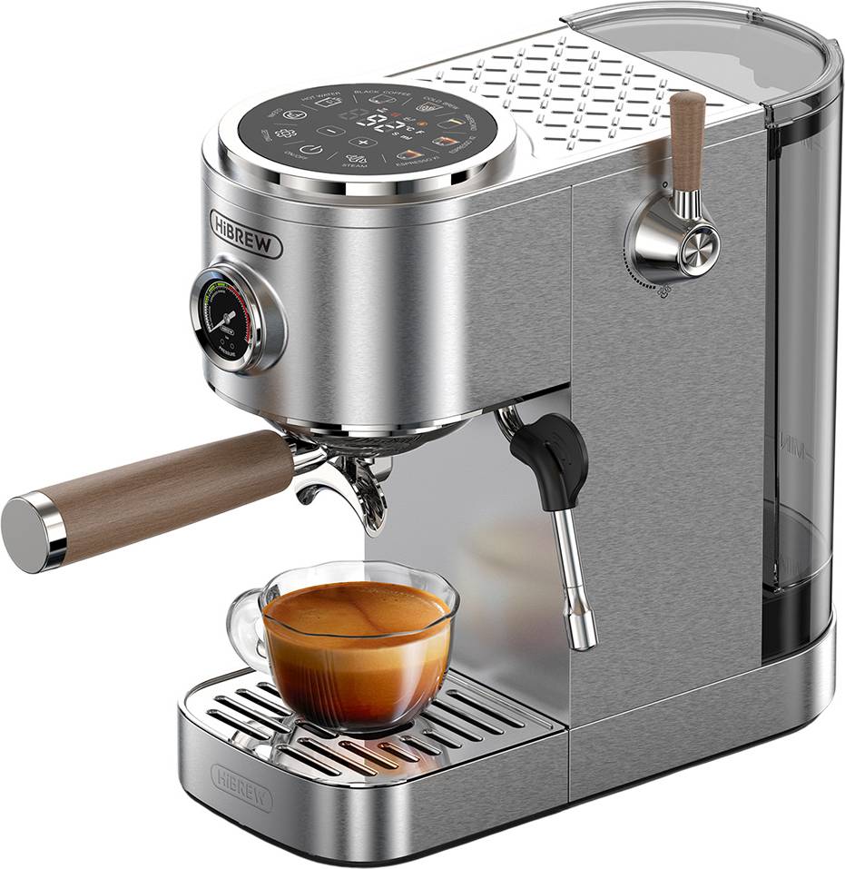 H13 Semi-automatic Coffee Machine Silver