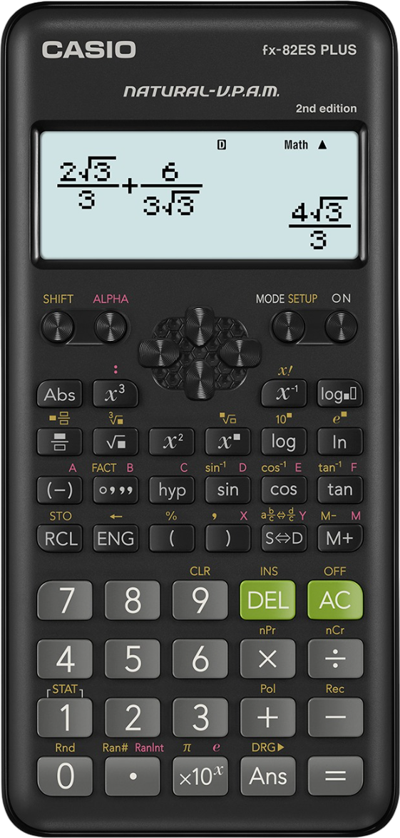 Casio FX-82ES Plus-2