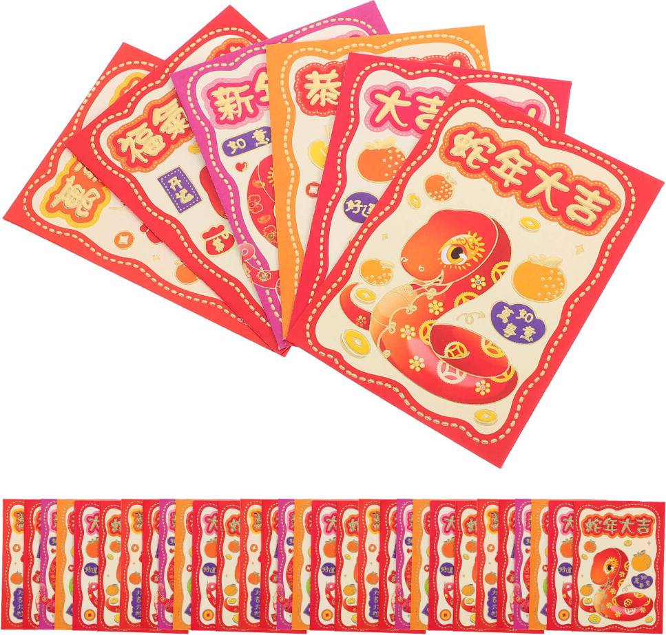 36 Pcs Red Envelope For Present