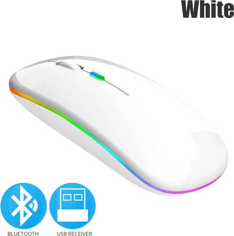 Maxpower Mouse Wireless Bluetooth 5.0 RGB Ricaricabile