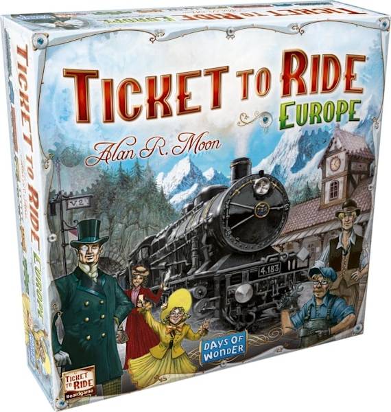 Asmodee Ticket To Ride Europe Board Game
