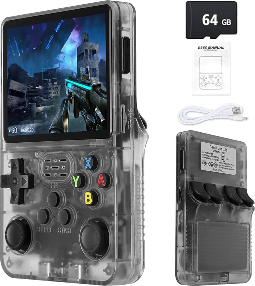 Five Leaf R36S Retro Handheld Game Console