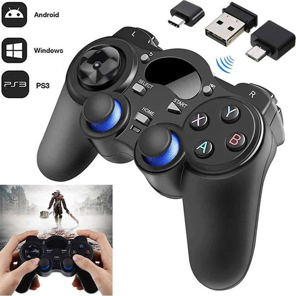 USB Wireless Gaming Controller Gamepad