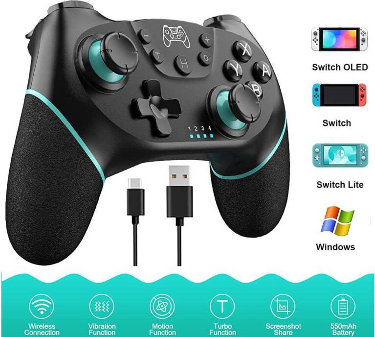 Werleo Wireless Pro Bluetooth Switch Controller