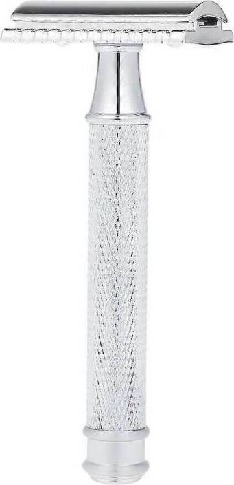 Silver Double Edge Safety Blade Shaving Razor