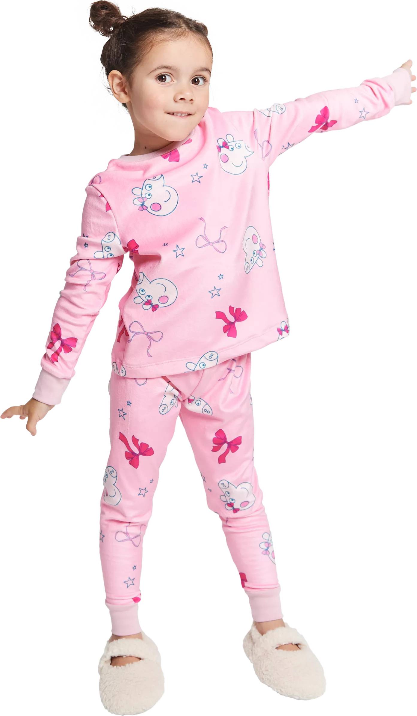 Pink Peppa Pig Fleece Pyjamas Set