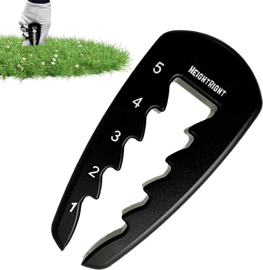 Golf Tee Height Master Precision Adjustable Set