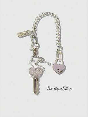 Shein Multicolor Mini Metal Padlock With Key