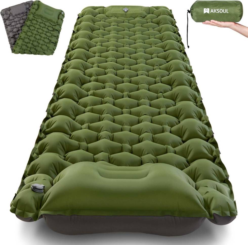 Self inflating air mattress Self Inflating Sleeping Camping Mat