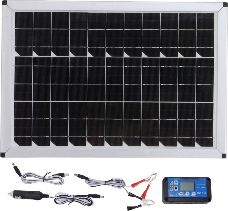 100W 18V Portable Solar Panel Kit