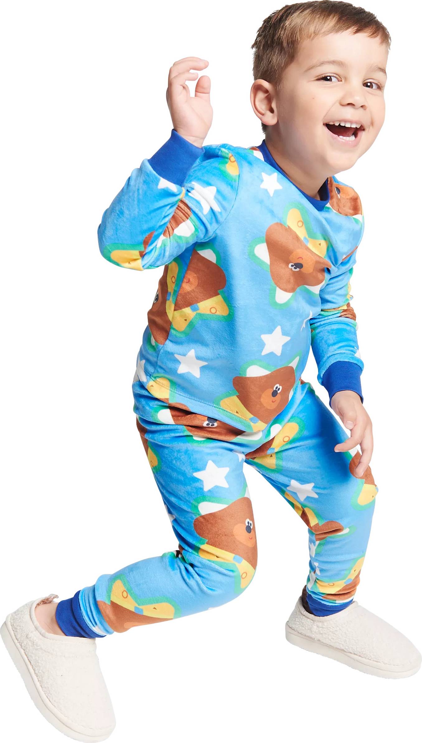 Blue Hey Duggee Fleece Pyjama Set