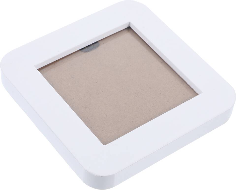 Solustre 4pcs Mini Rounded Corner Display Holder Photo Frame