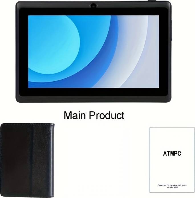 Surfplatta 7 tum Temu 7 Inch Tablet With Case Processor