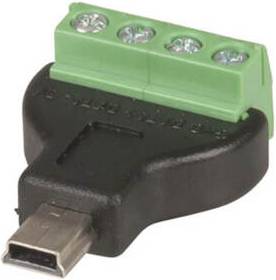 USB 2.0 Mini B Plug Adapter