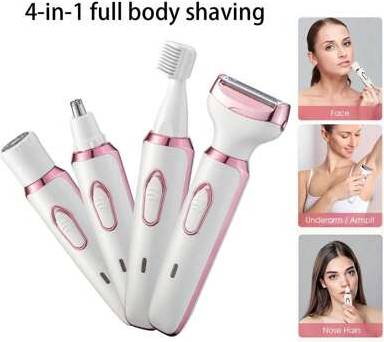 Shein 4-In-1 Rechargeable Electric Shaver Set