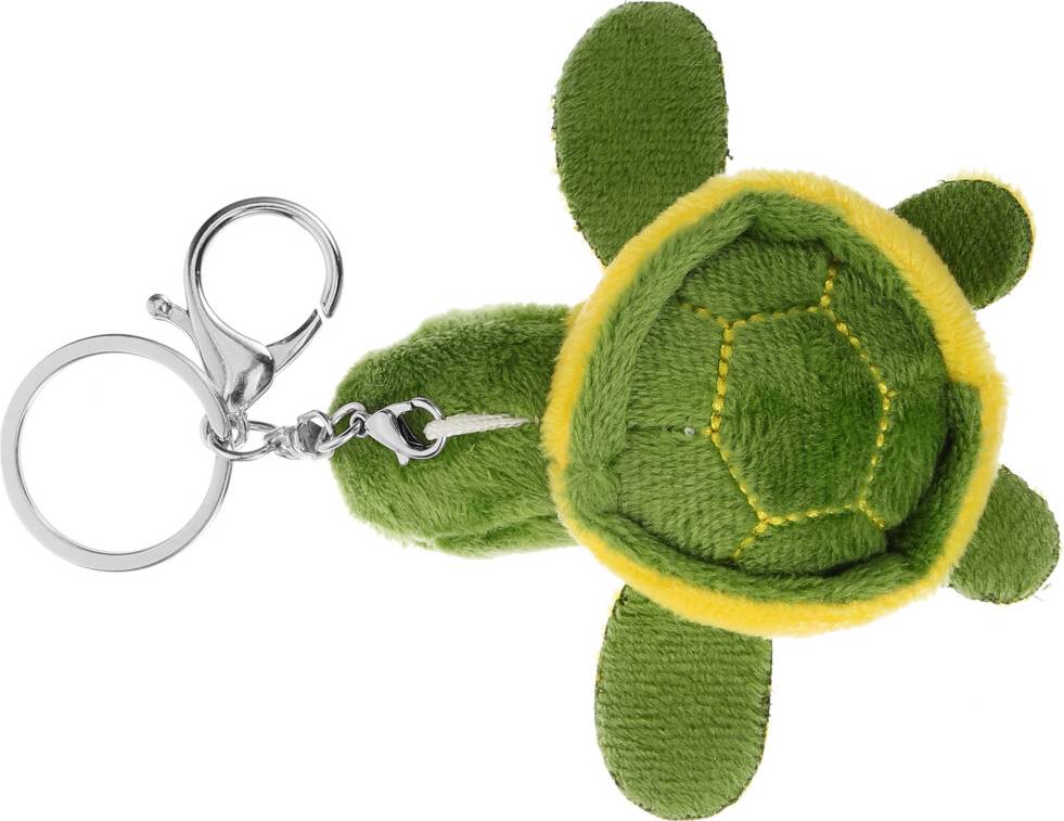 Ohphcall 3pcs Stuffed Turtle Keychain Mini Pendant