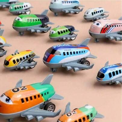 Shein Mini Airplane Inertial Power Puzzle