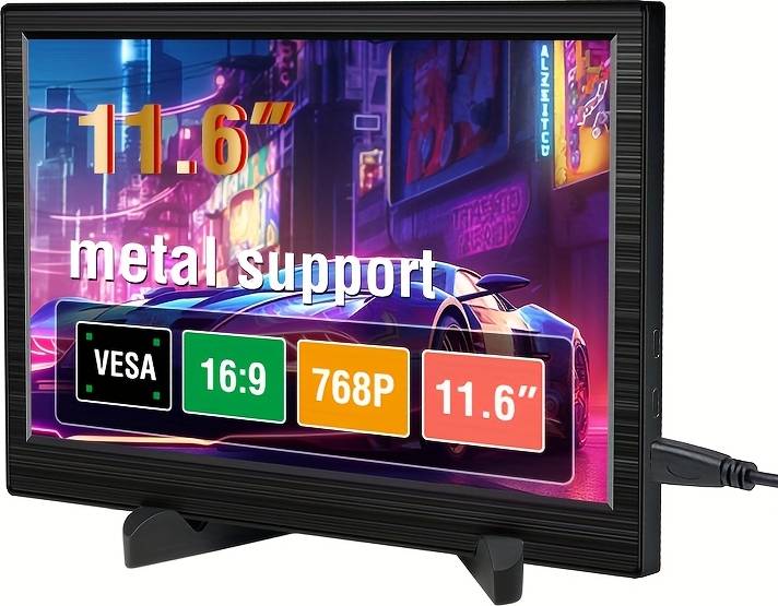 Portable monitor Temu Anmite 11.6 Inch Portable Monitor