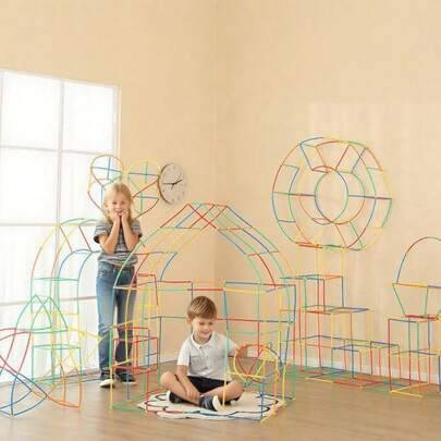 Shein 80PCS Straw Constructor Set