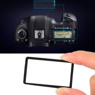 Acrylic Camera Top Outer LCD Display Window Glass Protector