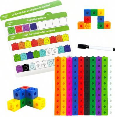 Shein Children's Math Cube Learning Set