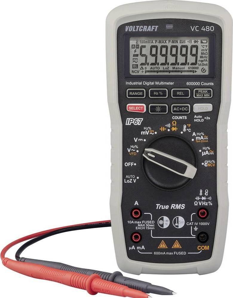 Voltcraft VC 480 Hand Multimeter Digital