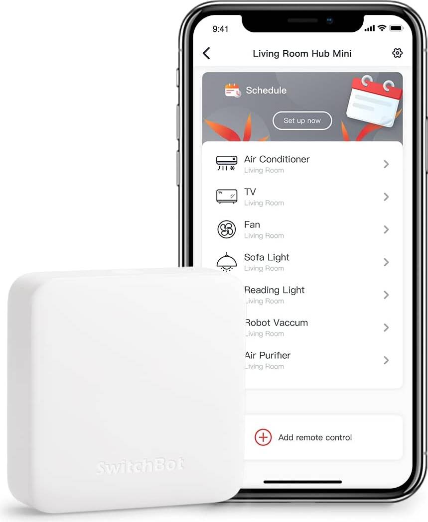 Home assistant SwitchBot Hub Mini White