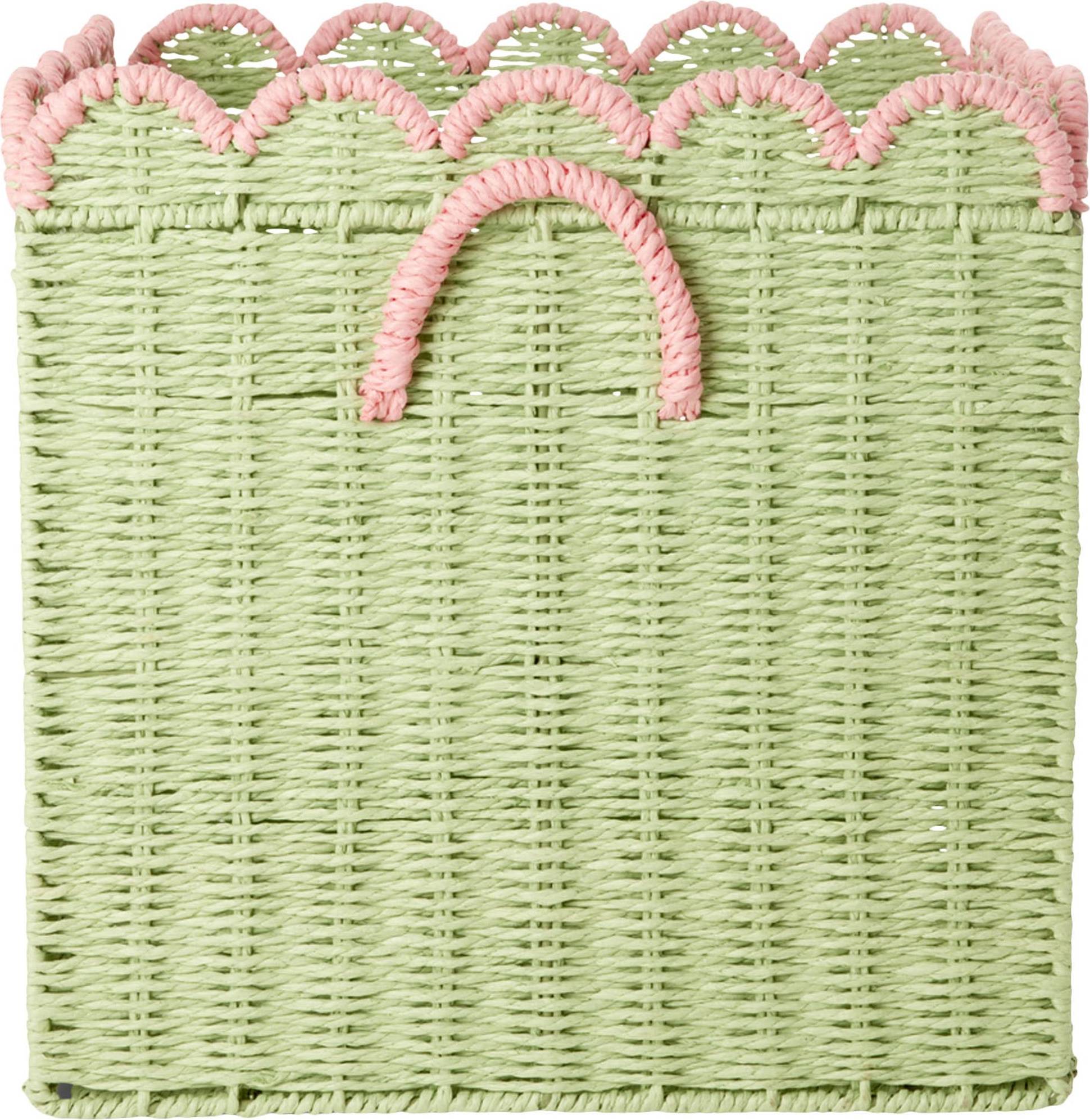 Rice Large Paper Rope Hopfällbar 33 Cm Korg