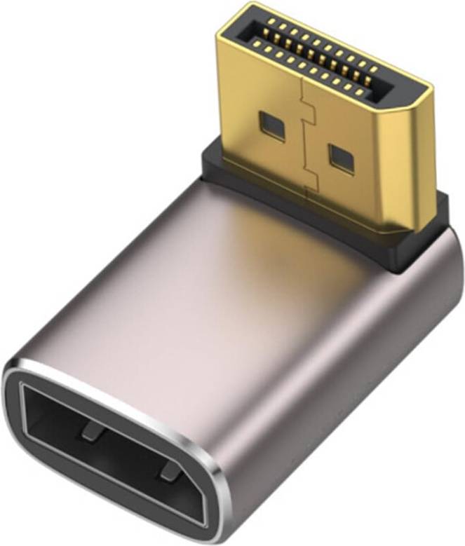 8K DisplayPort 1.4 Adapter Right Angle