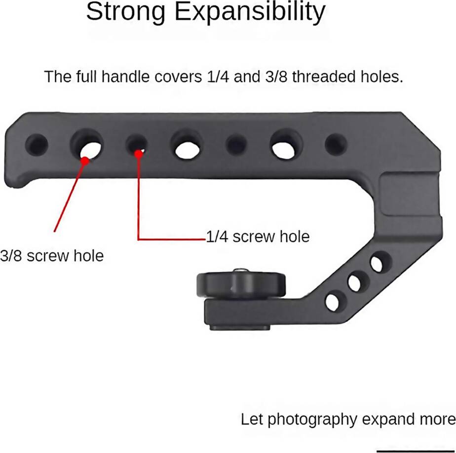 Universal Dslr Camera Rig Top Handle Adapter Mount