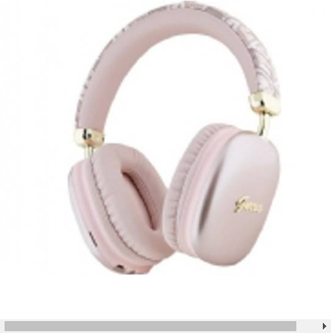 Guess G Cube Metallic Script Logo Pink