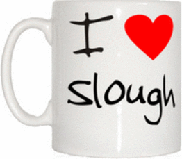 TeeTreeDesigns I Love Heart Slough Mug Mug