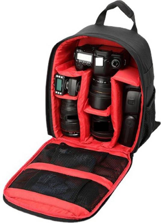 Multi-Functional Waterproof Camera Backpack
