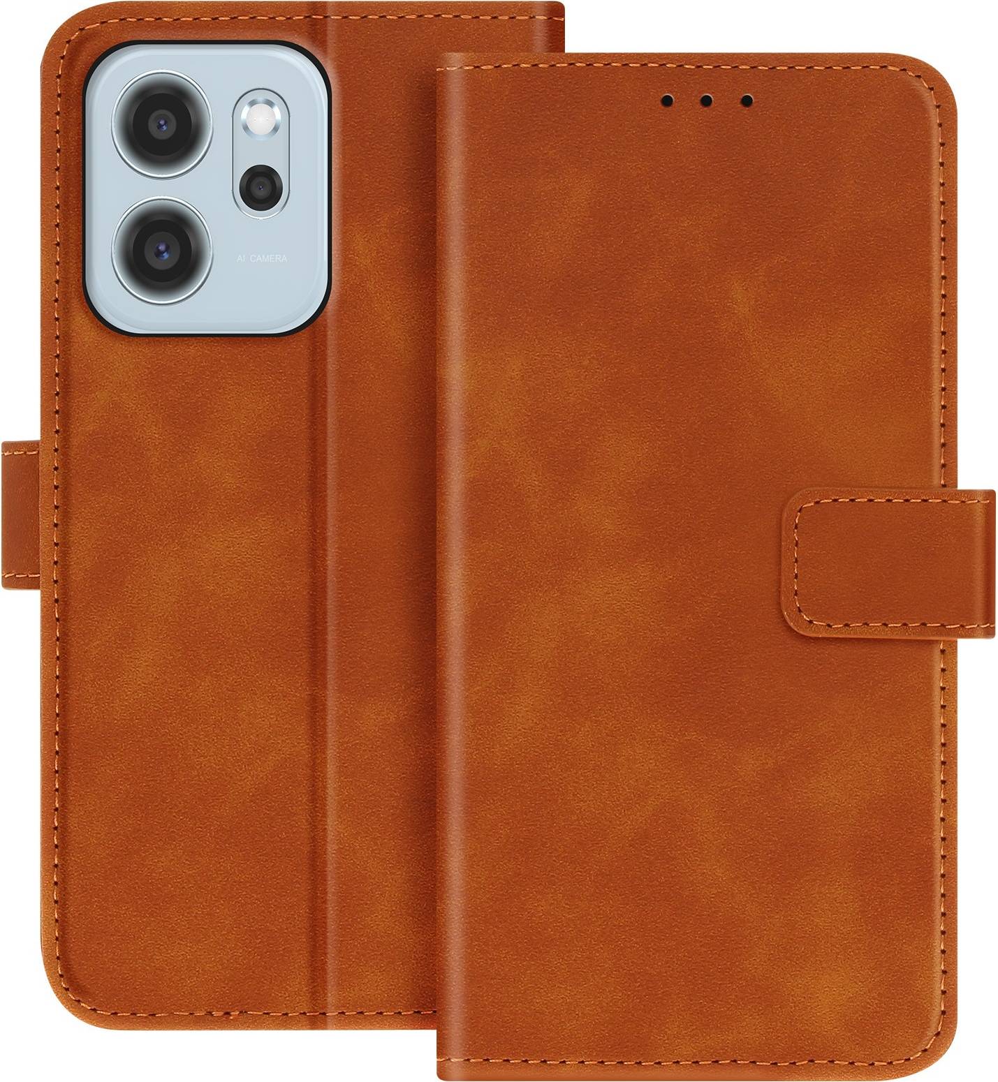 Back Panel Cover Tender Book Case OPPO Reno 14 14F