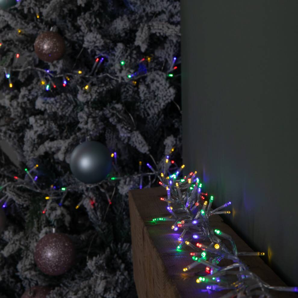 Samuel Alexander 9.3m 720 LED Cluster String Lights with Timer Christmas Tree Light