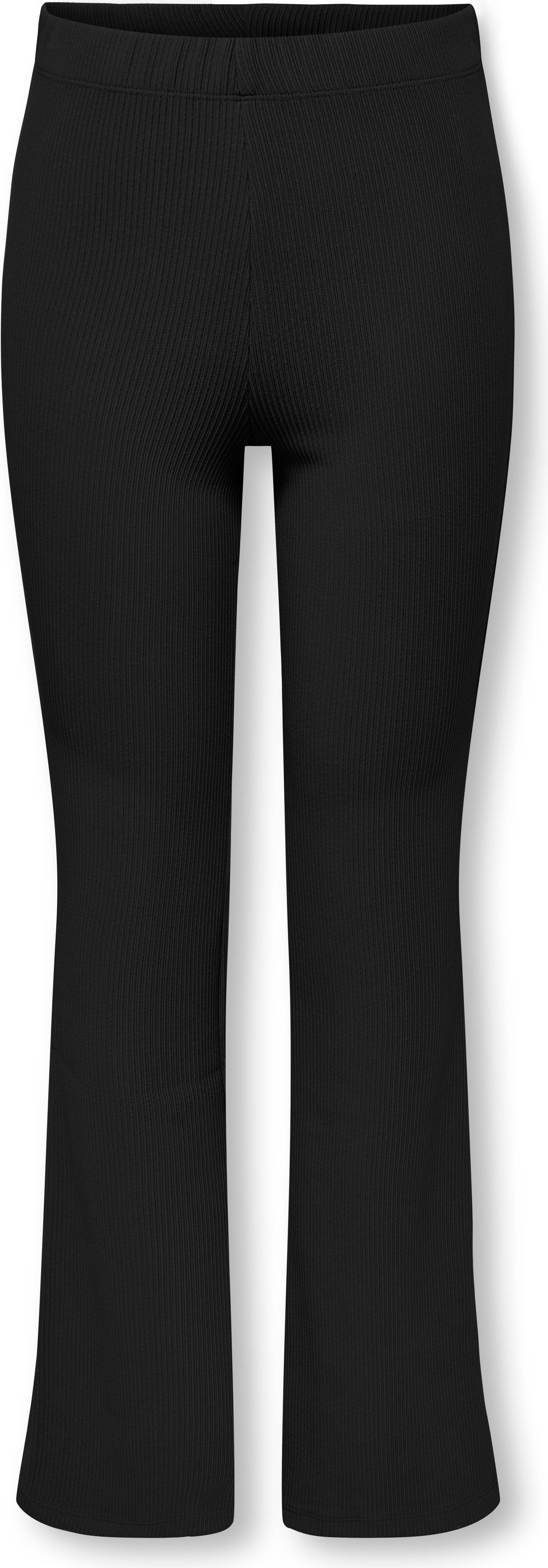 Only Bukser Rib Flared Pants Cp Jrs - Sort