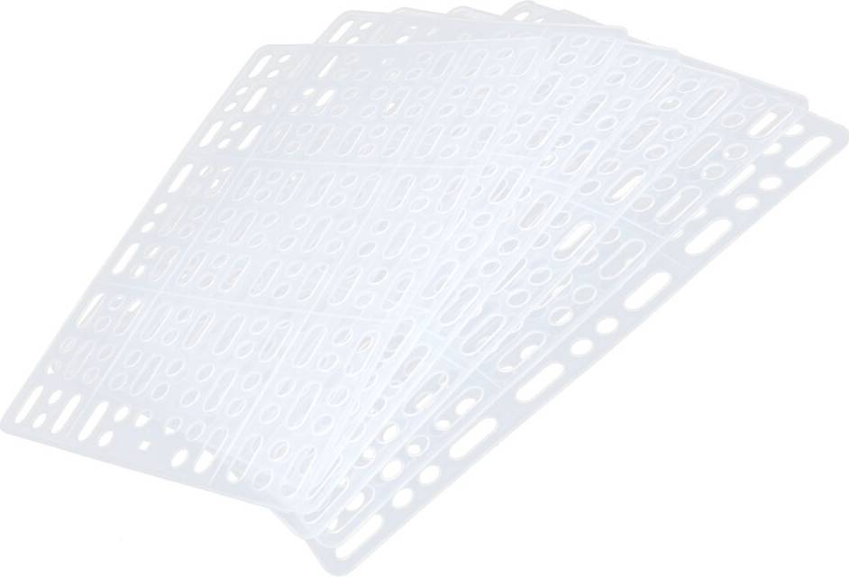 Inoomp 12 Pcs Rabbit Cage Mats Breathable Non Slip