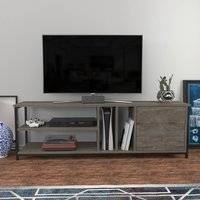 Decorotika Oneida Unit 72 Inch Grey TV Bench