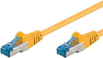 Goobay Cat6a S/FTP RJ45 - RJ45 M-M Yellow 2m