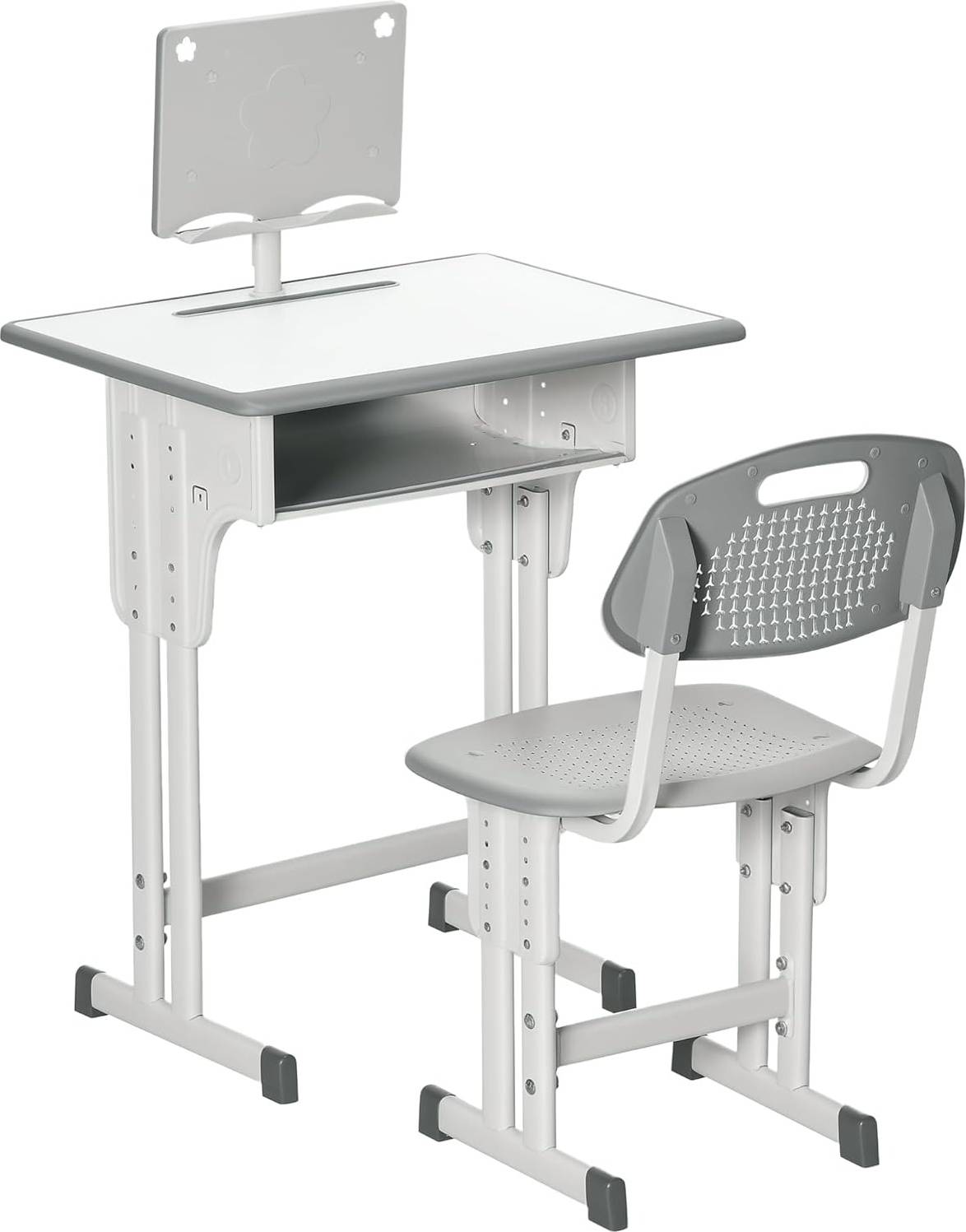 Homcom Kids Desk Chair Set