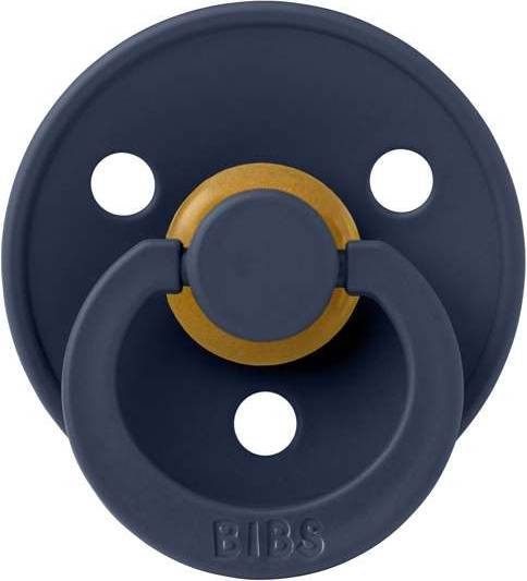 Bibs Colour Round Pacifier Size 2 Deep Space