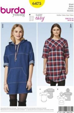 Burda Style Sewing Pattern 6475