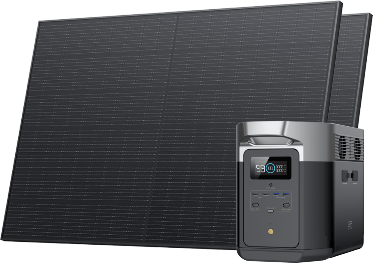 Ecoflow 400w Ecoflow DELTA Max Solar Generator Rigid PV400W