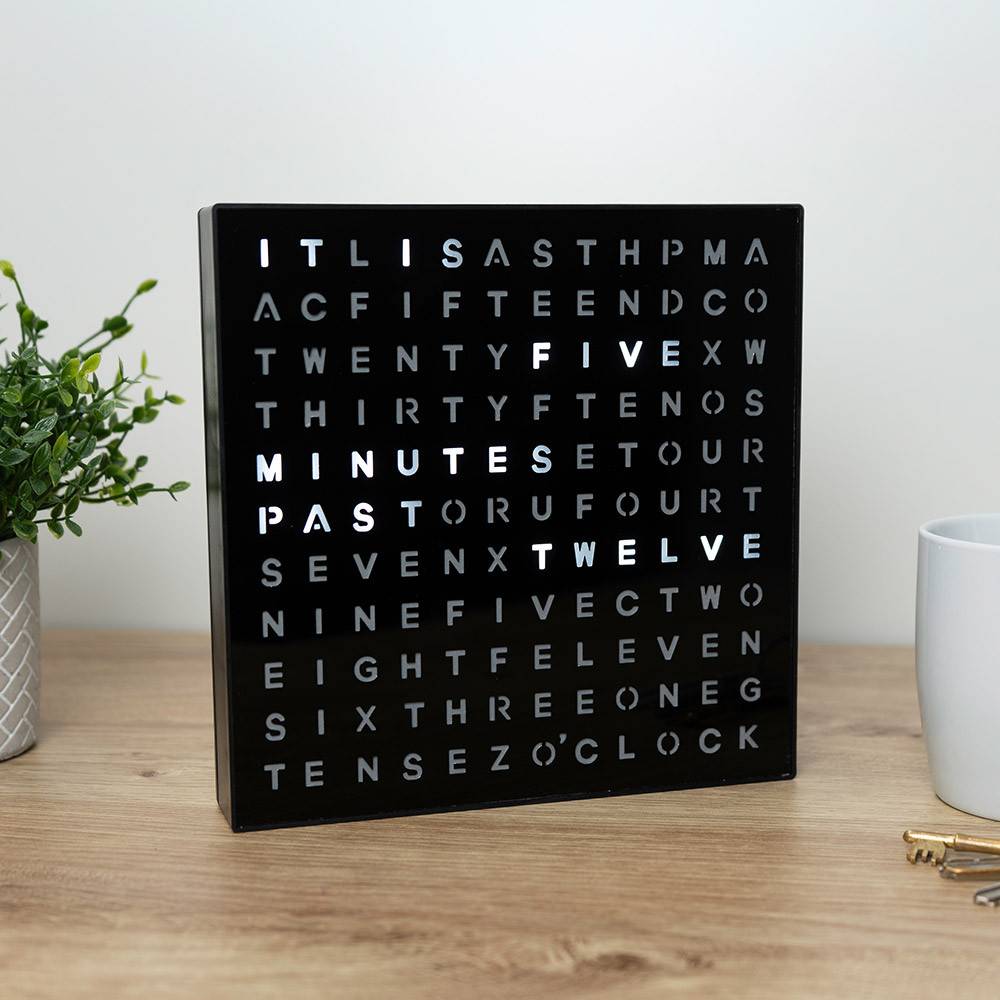 Winning LED Word With Black Frame