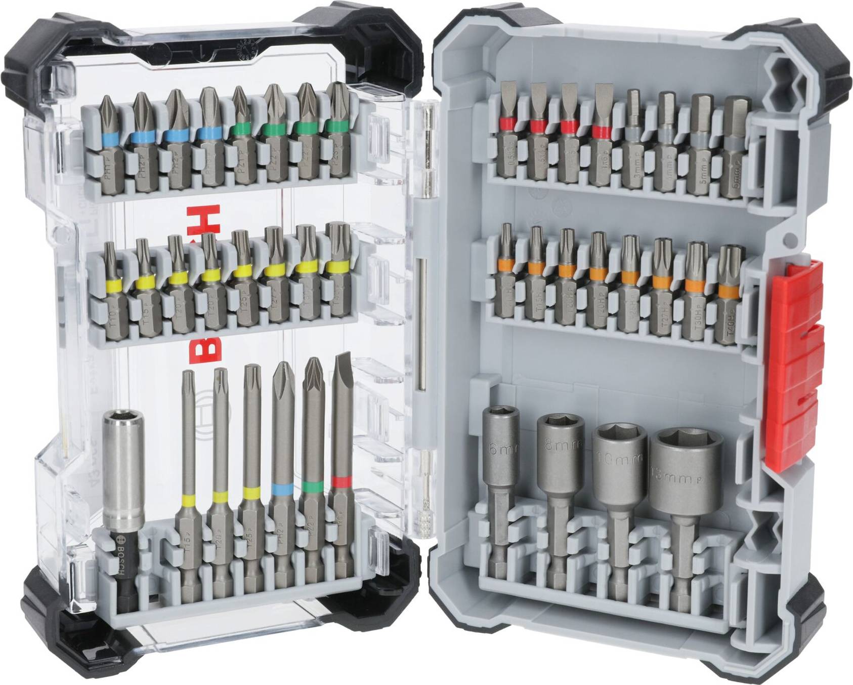 Bosch Extra Hard Screwdriver Bit Set, 43-Piece Bit Screwdriver