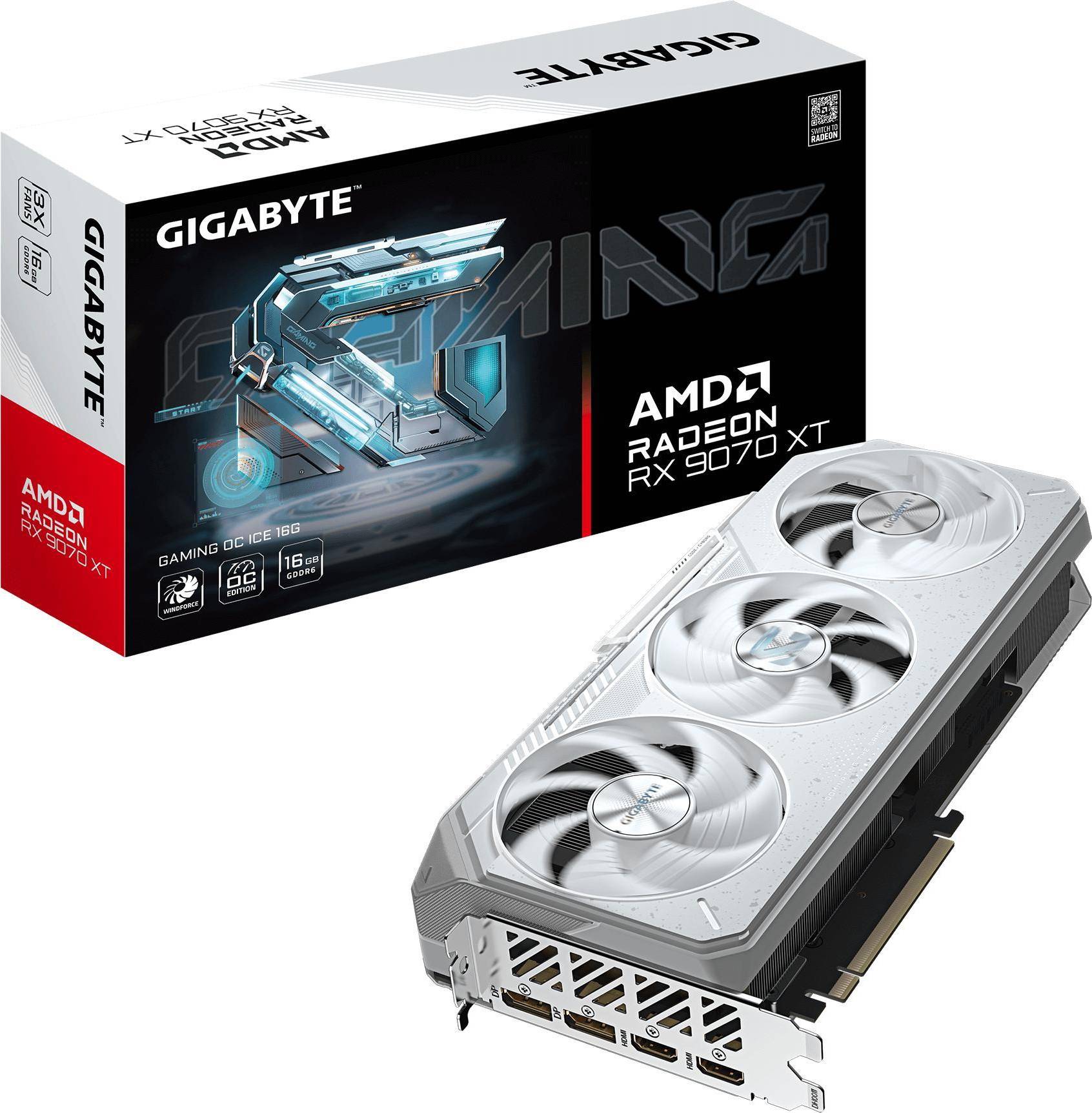 Rx 9070 xt Gigabyte Radeon RX9070 XT Gaming OC ICE 16GB GDDR6