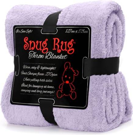 Snug Rug Snug Rug Filt Lila (178x127cm)