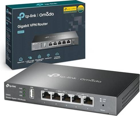 TP-Link TL-R605 Router Gigabit Nero