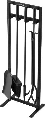 VEVOR Fireplace Tool Set 5 PCS With Square Frame